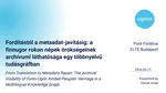 From Translation to Metadata Repair: Archival Visibility of Finno-Ugric Heritage in a Multilingual Knowledge Graph
