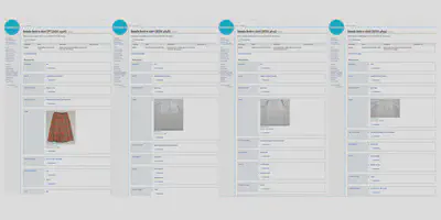 Entry examples from `Linked Open Datasets on Garments from the Latgale Region`, from right to left: [Q142](https://reprexbase.eu/textilebase/index.php?title=Item:Q142), [Q180](https://reprexbase.eu/textilebase/index.php?title=Item:Q180), [Q179](https://reprexbase.eu/textilebase/index.php?title=Item:Q179), [Q181](https://reprexbase.eu/textilebase/index.php?title=Item:Q181).