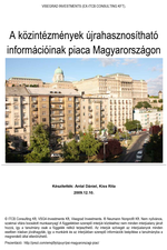 Market size of the re-usable public sector information in Hungary